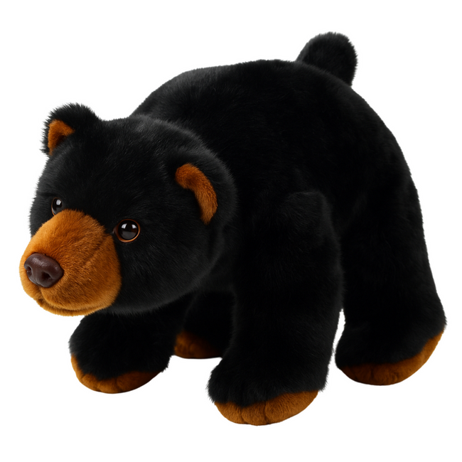 Pluszowa Maskotka Przytulanka Niedźwiedź Czarny 28cm