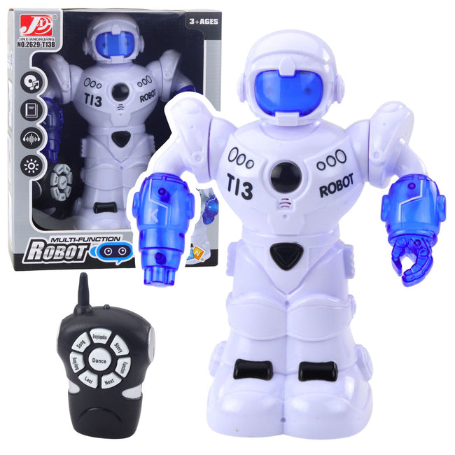 Inteligentny Robot Zdalnie Sterowany RC Pilot Światla Dźwięki