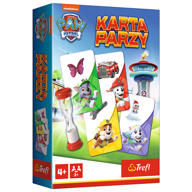 Gra podróżna Karta Parzy Psi Patrol Trefl 02691