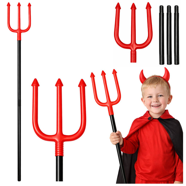 Widły Diabła Halloween Rekwizyt Do Przebrania Diabła 112 cm