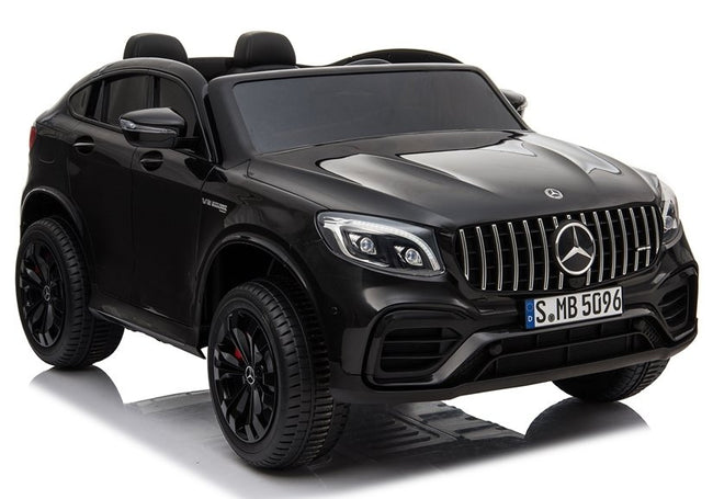 Auto na Akumulator Mercedes GLC 63S Dwuosobowy LED MP4 Czarny Lakierowany