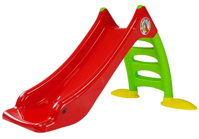 Zjeżdżalnia Ogrodowa dla Dzieci 3-Stopniowa Drabinka Czerwona 75cm 424