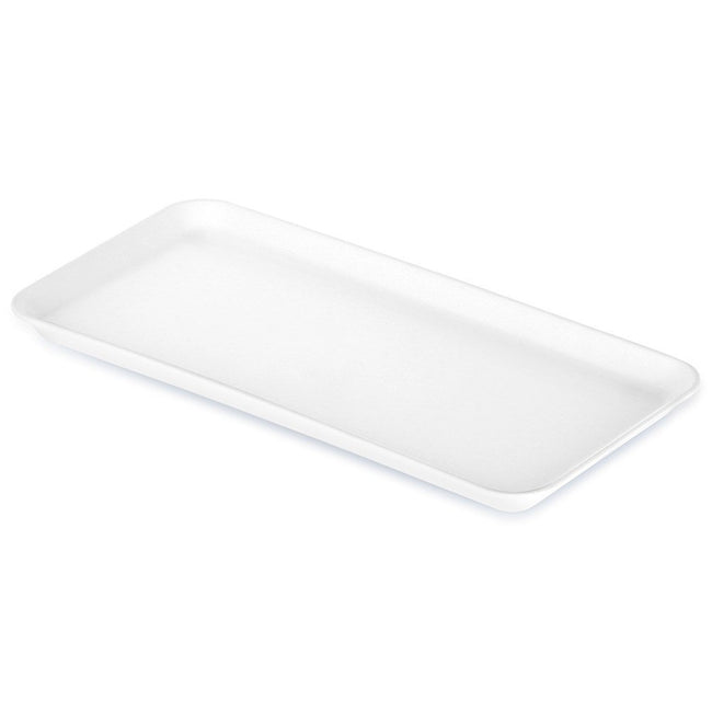 Taca do serwowania biała prostokątna 29,5x15 cm