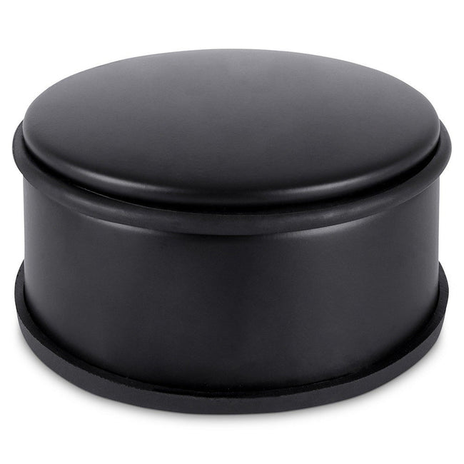 Stoper do drzwi metalowy czarny 11,5 cm