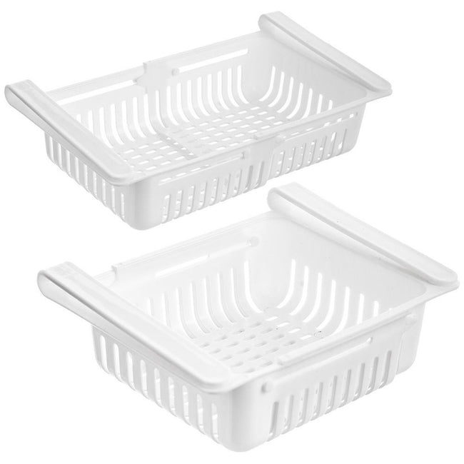 Organizer do lodówki rozsuwany pod półkę 21-28,7 cm