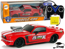 Auto Sportowe R/C 1:16 Czerwone Białe Pasy Pilot