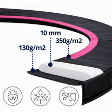 Osłona na sprężyny do Trampoliny Sport Max 16ft Czarno-Różowa