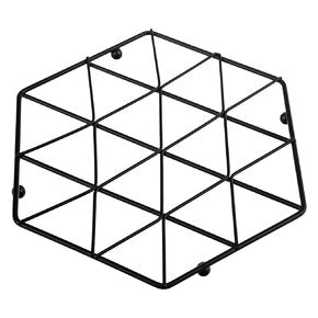 Podstawka pod garnek metalowa czarna RADKA 22,5 cm