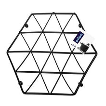 Podstawka pod garnek metalowa czarna RADKA 22,5 cm - SKU 121567