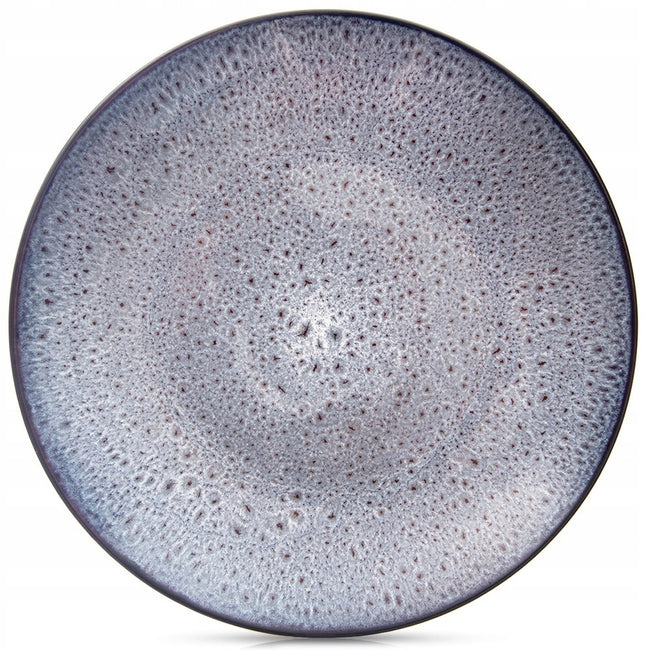 Talerz obiadowy płytki ceramiczny fioletowy GLAZE 27 cm