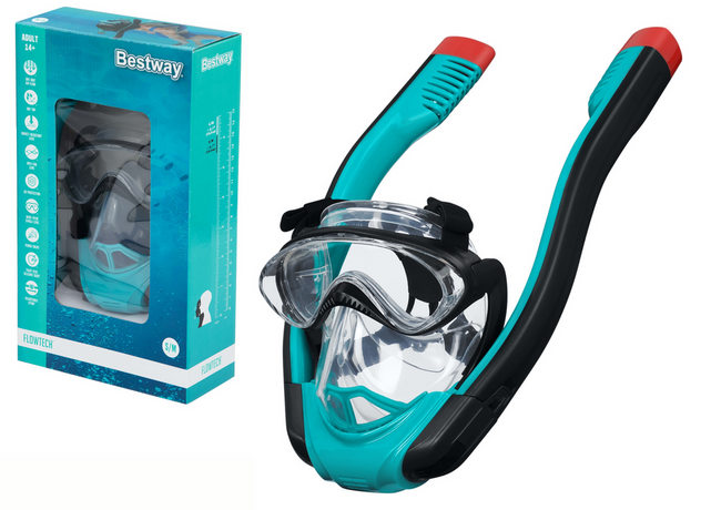 Maska Do nurkowania Pełnotwarzowa Maska Do Snorkelingu S/M Bestway 24060