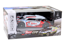 Auto Sportowe RC 1:16 Drift  Wymienne Koła Biało-Czerwone
