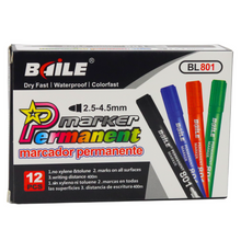 Marker Permanentny Wodoodporny Czerwony 2,5-4,5 mm