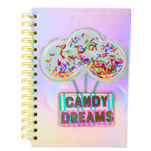 Zeszyt Notatnik W Linie Candy Dreams Cukierki Holograficzny A5 90 Kartek