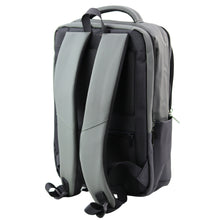 Plecak Miejski Biznesowy USB Kieszeń Na Laptopa Czarno Szary 16L 41cm