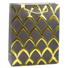 Torba Prezentowa Elegancka Złote Zdobienia  32 x 26 x 12 cm