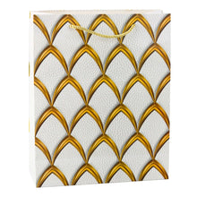 Torba Prezentowa Elegancka Złote Zdobienia  32 x 26 x 12 cm