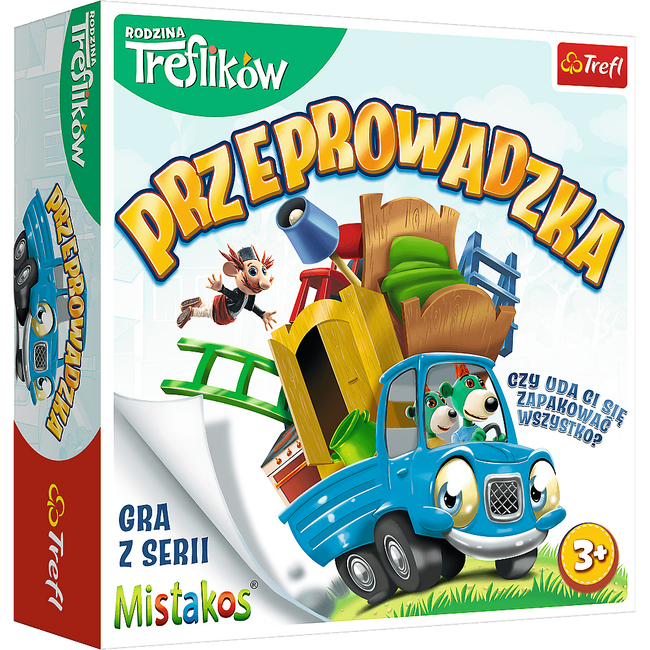 Gra zręcznościowa Przeprowadzka z Rodziną Treflików Trefl 02071