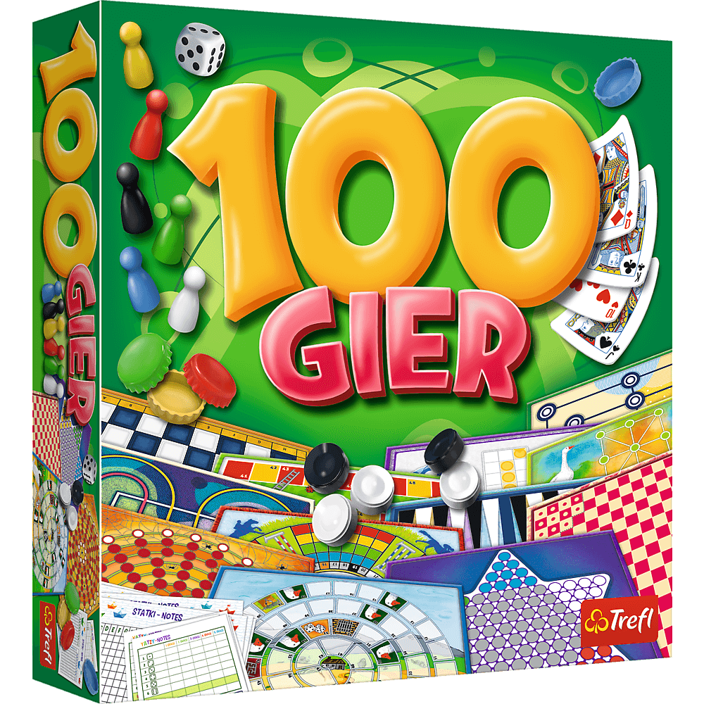 Gra planszowa 100 gier Trefl 02117