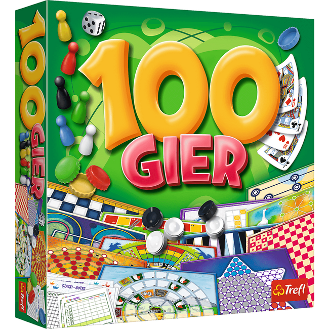 Gra planszowa 100 gier Trefl 02117