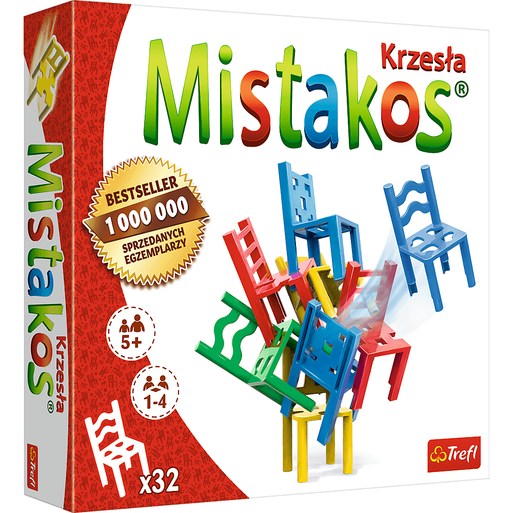 Gra zręcznościowa Krzesła MISTAKOS TREFL 02074