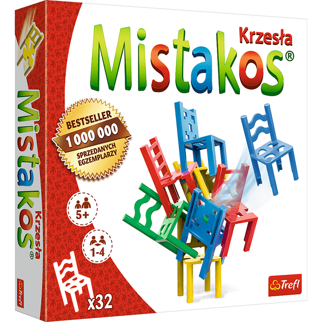 Gra zręcznościowa Krzesła MISTAKOS TREFL 02074