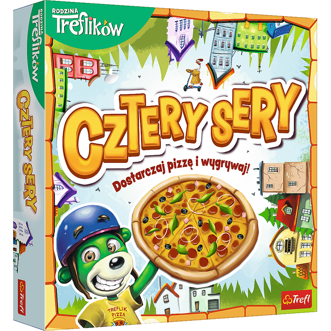 Gra planszowa Cztery Sery Rodzina Treflików Trefl 02282