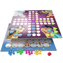 Gra planszowa 2w1 Chińczyk Węże i drabiny Disney Princess Trefl 02418