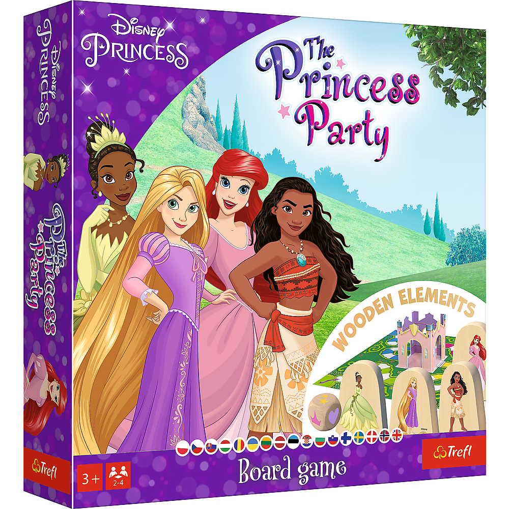 Gra planszowa The Princess Party Disney Trefl 02434