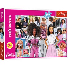 Puzzle - 200 - W świecie Barbie - Trefl 13301