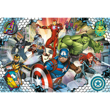 Puzzle - 100 - Sławni Avengers - Disney Marvel The Avengers - Trefl 16454