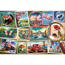 Puzzle - 300 EasyPiece - Znaczki pocztowe - Trefl 23100