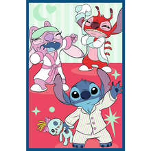 Puzzle - 3x80 - Świat Stitcha - Trefl 34885