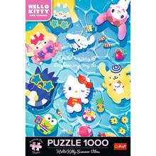 Puzzle - 1000 Premium Plus - Hello Kitty - Letni relaks - Trefl 12067
