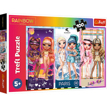 Puzzle - 100 - Tęczowe laleczki - Rainbow High - Trefl 16444