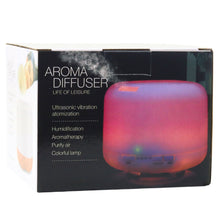 Nawilżacz Powietrza Dyfuzor Aromaterapia Lampka Nocna LED Pilot 300ml