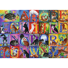 Puzzle - 500 - Koci alfabet - Trefl 37527