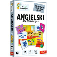 Gra dla dzieci Angielski Mały Odkrywca Trefl 02812