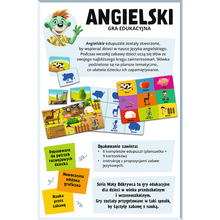 Gra dla dzieci Angielski Mały Odkrywca Trefl 02812