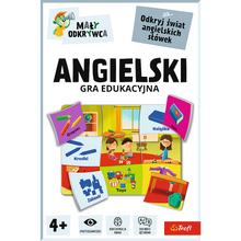 Gra dla dzieci Angielski Mały Odkrywca Trefl 02812