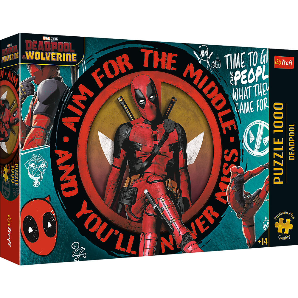 Puzzle - 1000 Premium Plus - Marvela Deadpool - Trefl 10835
