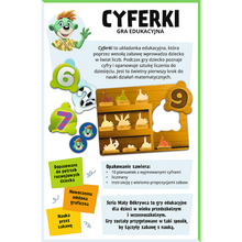 Gra edukacyjna dla dzieci Cyferki Mały Odkrywca Trefl 02810