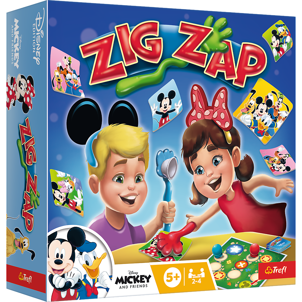 Gra zręcznościowa Zig Zap Disney Trefl 02438