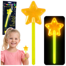 Różdżka Fluorescencyjna Gwiazda Świecąca W Ciemności Stick Neon 22cm