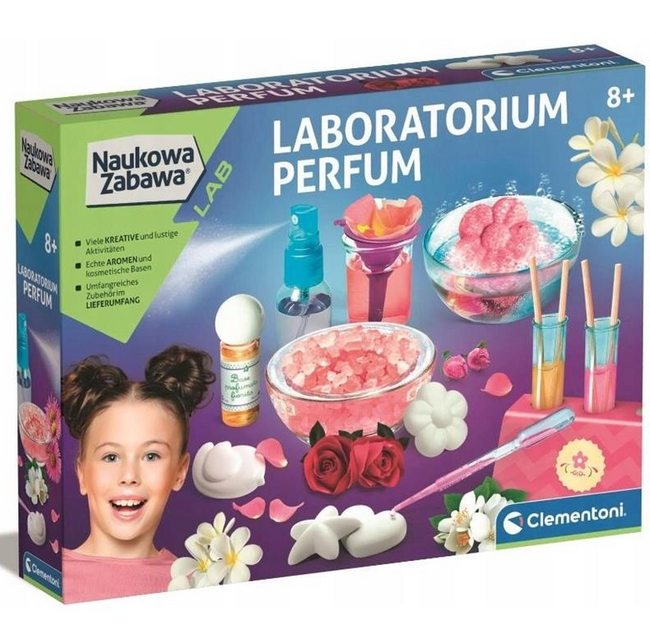 Naukowa Zabawa Laboratorium Perfum Język Polski Clementoni 50887