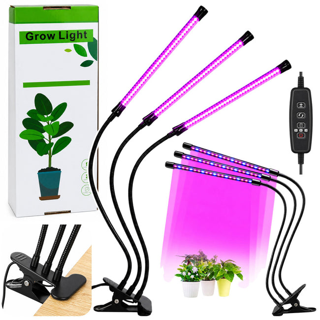 Lampa LED Do Wzrostu Uprawy i Doświetlania Roślin Potrójna Moduły Klips