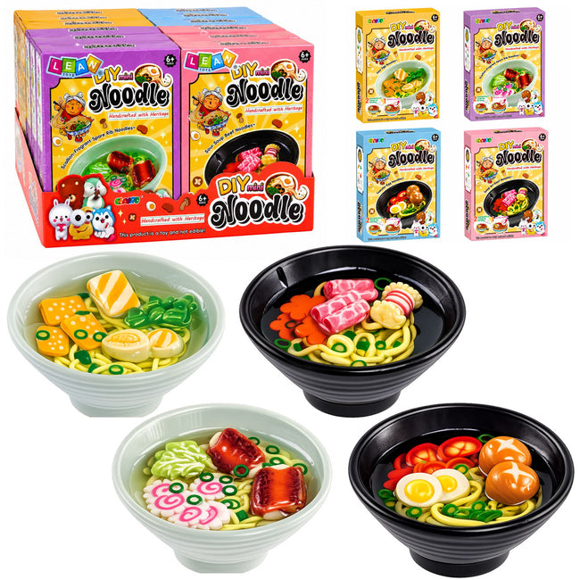Zestaw Kreatywny DIY Makaron Ramen Brelok Zawieszka Ozdobna Dla Dzieci