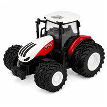 Traktor Rolniczy z Przyczepą Zdalnie Sterowany RC Figurka Krowy 1:24
