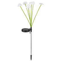 Lampka Solarna Ogrodowa Dekoracyjna Grzybki Ciepłe Światło LED 70cm