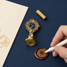 Zestaw Do Pieczęci Woskowych Stempel Wosk Lakowy Do Ozdabiania